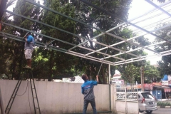 canopy kain bekasi
