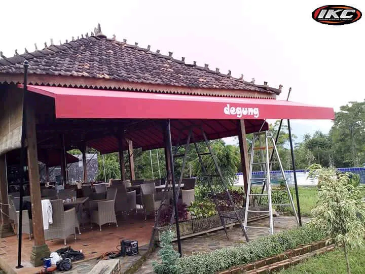 canopy kain bekasi